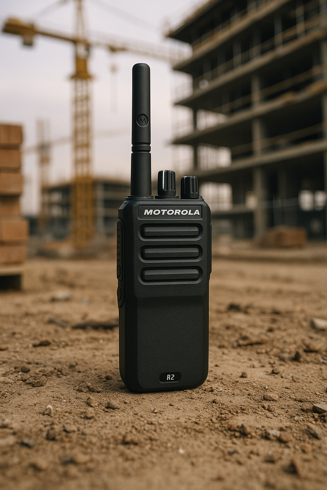 Motorola MotoTrbo R2 hard at work.